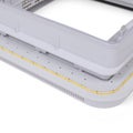 Skylight, 400x400mm, clear dome, LED light