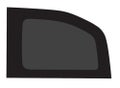 Rear side window, left, privacy, Citan / Kangoo / NV250, XLWB
