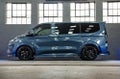 Side window, right, privacy, with front to rear slider, Ford Transit Custom 23-> / VW T7