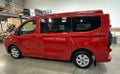 Side window, right, privacy, with front to rear slider, Ford Transit Custom 23-> / VW T7