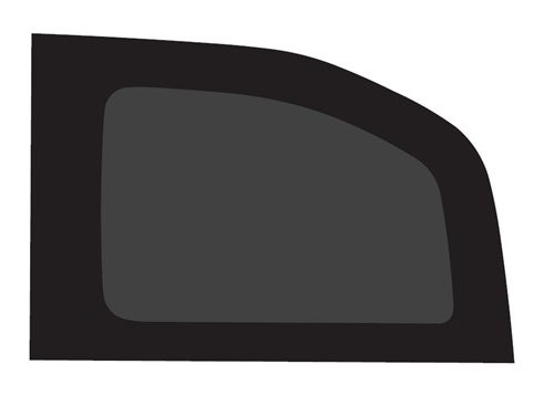 Rear side window, left, privacy, Citan / Kangoo / NV250, XLWB