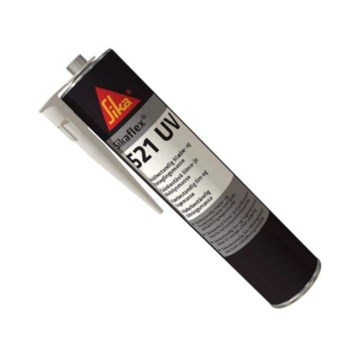 Adhesive and sealing compound, Sikaflex-521UV, 300ml, white